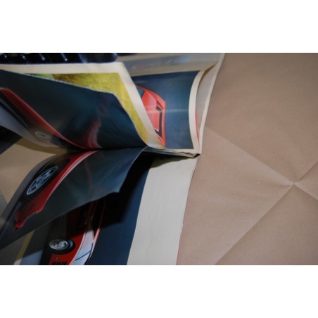 Prospekt brochure depliant Ferrari Testarossa - vistosa umidità e macchie