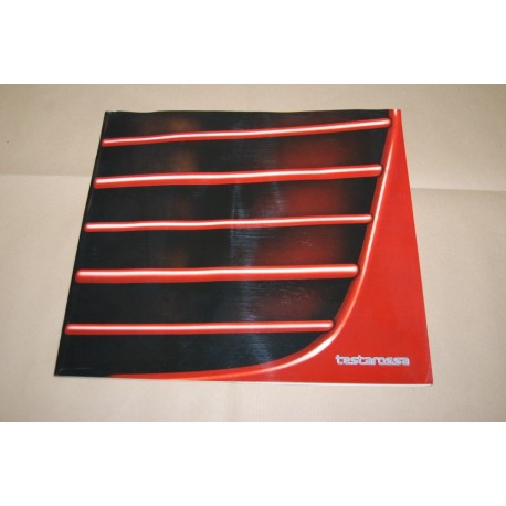 Prospekt brochure depliant Ferrari Testarossa - vistosa umidità
