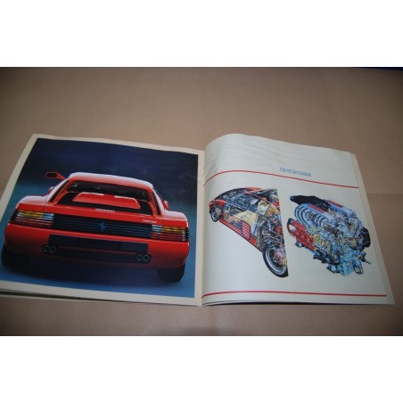 Prospekt brochure depliant Ferrari Testarossa - vistosa umidità