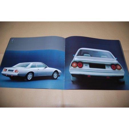 Prospekt brochure depliant Ferrari 412 - lieve umidità