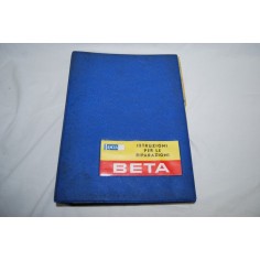 Lancia Beta - Istruzioni per le riparazioni tipi Berline 828.AB 0A 1A e 2A