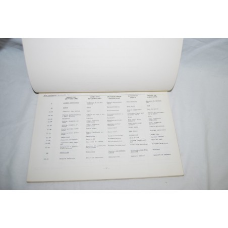 Fiat 124 Special Catalogo parti di ricambio carrozzeria 1° ed. 1968