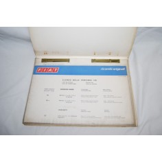 Fiat 128 Catalogo parti di ricambio carrozzeria 1° ed. 1969 2