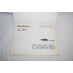 Fiat 128 Coupè catalogo parti ricambio carrozzeria 2° ed. 1974 buono 2
