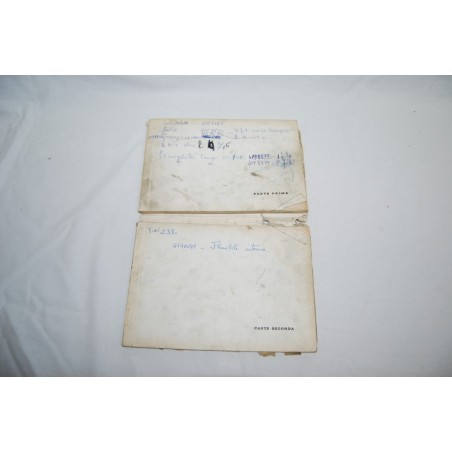 Fiat 100 TN tipo 217 N catalogo parti ricambio 1964 2° ed. Mediocre