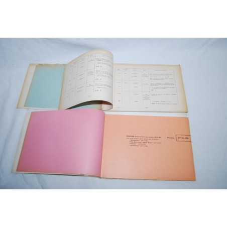 Fiat 1100 T/2 tipo 217 A catalogo parti ricambio 1963 2° ed. Discreto
