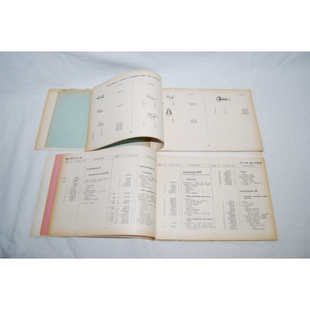 Fiat 1100 T/2 tipo 217 A catalogo parti ricambio 1963 2° ed. Discreto