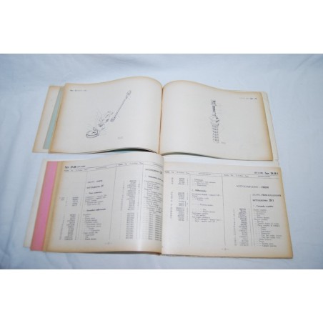 Fiat 1100 T/2 tipo 217 A catalogo parti ricambio 1963 2° ed. Discreto