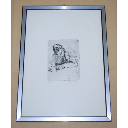 Acquaforte Stefania Salti 27x37 cm
