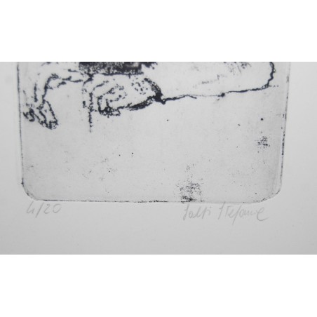 Acquaforte Stefania Salti 27x37 cm