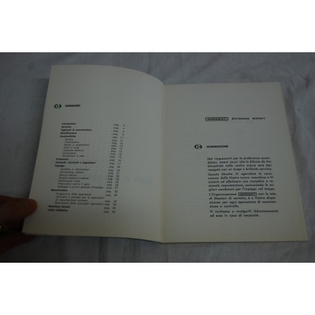 RISTAMPA - LIBRETTO USO MANUTENZIONE INNOCENTI 950 - 1961