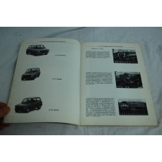 LANCIA Dati e norme per le riparazioni A 112 Elegant Abarth 70 HP 2