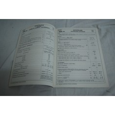 Fiat modello 128 rally dati principali per le riparazioni 1971 2