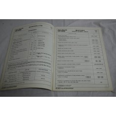 Fiat Abarth 124 rally dati principali per le riparazioni 1973 2