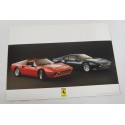 Prospekt brochure depliant Ferrari 308 4 valvole GTSi GTBi 3 pagine