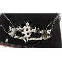 Cristallo Swarovski Maschera Millenium 2000 1° integra
