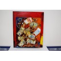 Quadro tecnica mista Il valore dell'Effimero Paula Mencarelli 60x50