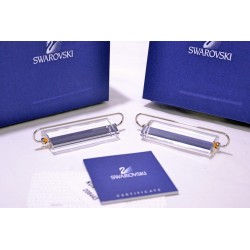 Cristallo Swarovski porta posata knife Rests Topaz cod. 276 697 2