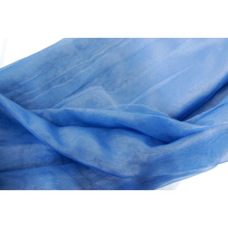 Ciolini tessuto stoffa organza avio h 340 cm lunghezza 760 cm nuovo