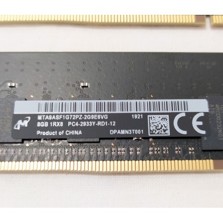 Kit di memoria ECC DDR4 da 32 GB (4x8GB) Apple originali