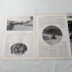 Lotto 3 riviste LO SPORT ILLUSTRATO anni '20 una con articolo su Enzo Ferrari 2