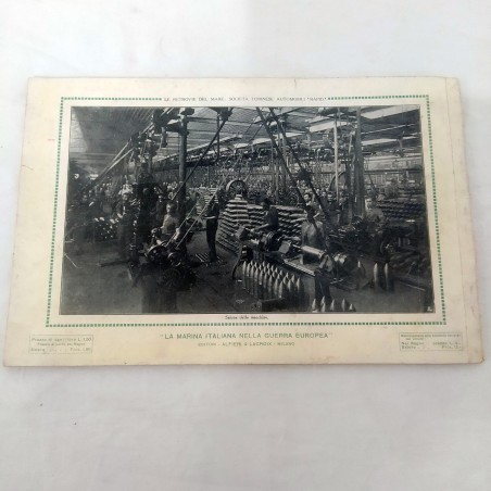 Libro LA CACCIA AI SOMMERGIBILI 1917 Paolo Giordani Alfieri & Lacroix