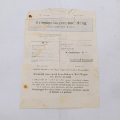 Busta invio ai prigionieri di guerra WWII 13/04/1944
