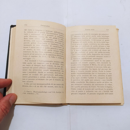 Libro PSICANALISI E. WEISS HOEPLI 2° edizione 1933 242 pp