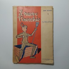 Libro IL NUOVO PINOCCHIO Dav Voivod 1957 - una pagina riparata