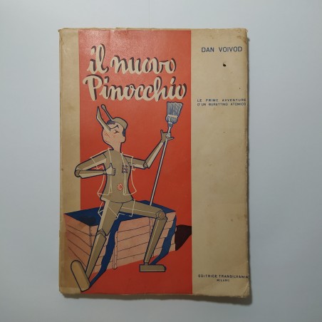 Libro IL NUOVO PINOCCHIO Dav Voivod 1957 - una pagina riparata