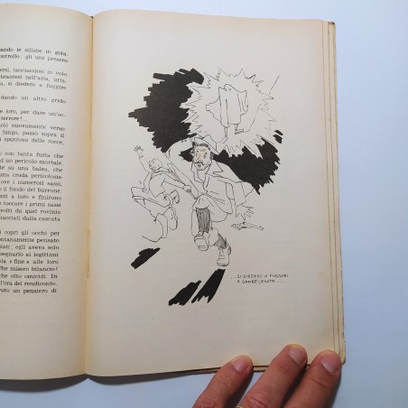 Libro IL NUOVO PINOCCHIO Dav Voivod 1957 - una pagina riparata