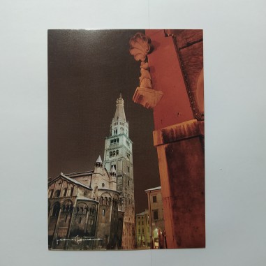 Cartolina illustrata fotografica non viaggiata Franco Fontana Modena
