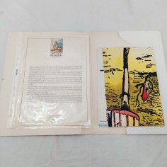 Cartella con manifesto Mazzanti - Pinocchio 100 anni 2