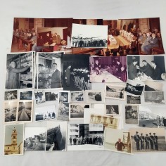 Cartellina con vario materiale della medaglia d'oro FULVIO SETTI - 40 foto