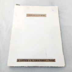 Libro L'Aeroplano e il suo motore - S. Lattes Torino 1916
