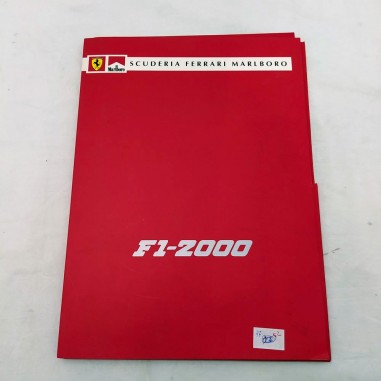 Cartella stampa presentazione Scuderia Ferrari Marlboro - Ferrari F1-2000
