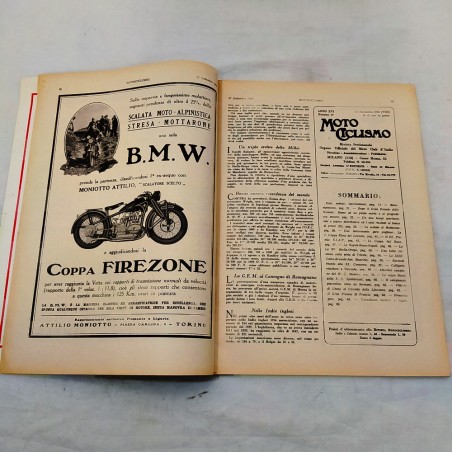 Rivista MOTOCLICLISMO n. 39 anno 1930 - ottimo