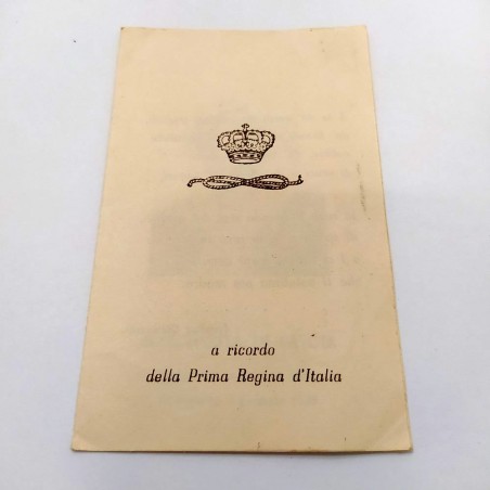Biglietto da visita di FRANCESCO CRISPI in busta viaggiata