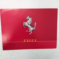 Pieghevole Formula 1 FERRARI F2001 - testi in due lingue