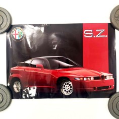Manifesto originale ALFA ROMEO S.Z. 48x33 cm alcune pieghe