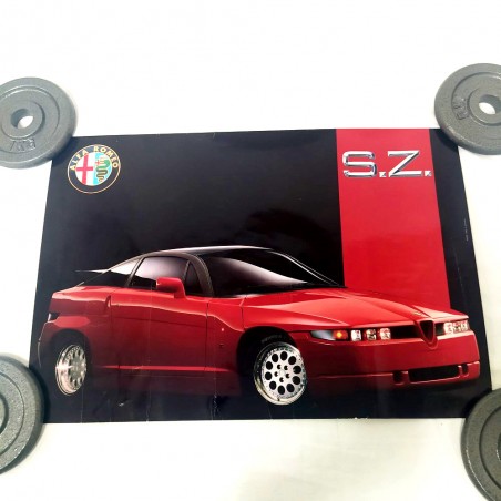 Manifesto originale ALFA ROMEO S.Z. 48x33 cm alcune pieghe