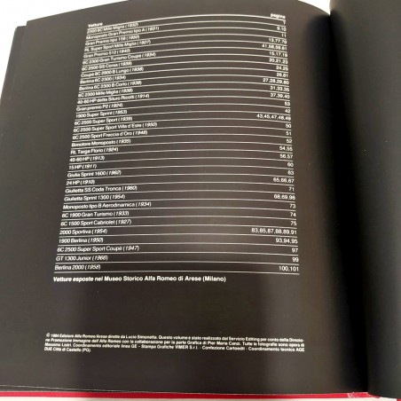 Libro COMPOSIZIONI ALFA ROMEO 104 pagine anno 1984