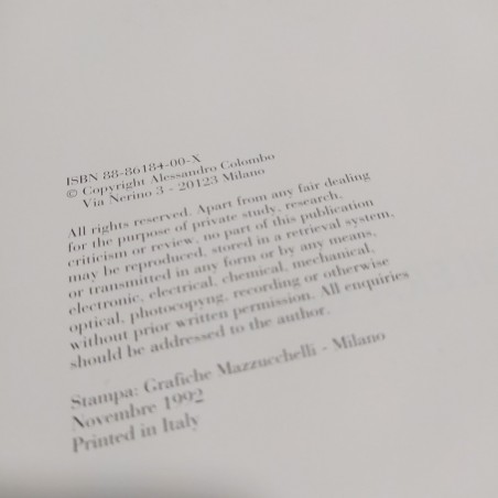 Libro GILERA QUATTRO Tecnica e storia Sandro Colombo. 1992