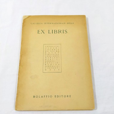 Galleria Nazionale degli EX LIBRIS Bolaffio Ed. 15 tavole 1947