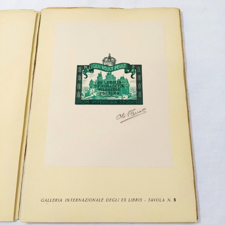 Galleria Nazionale degli EX LIBRIS Bolaffio Ed. 15 tavole 1947