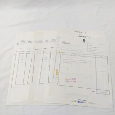 Lotto di 13 contratti / fatture JUVENTUS anni 90