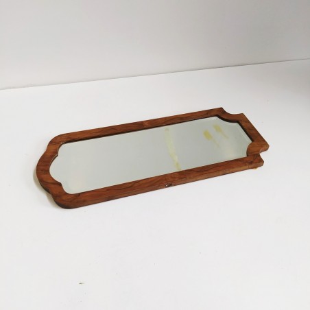 Specchiera orientabile cornice in legno primi del 900