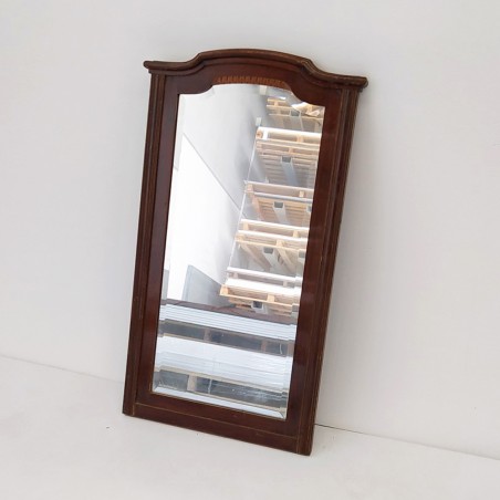 Specchio da ingresso con cornice in legno primo 900
