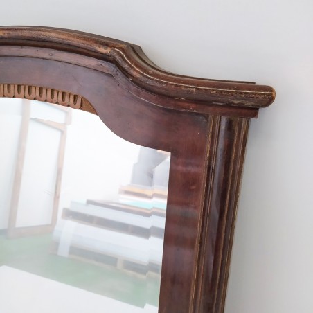Specchio da ingresso con cornice in legno primo 900