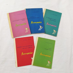 Lotto di 5 manuali FERRANIA per la fotografia anni 50